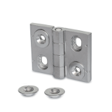 GN 127 A4 H - ELESA-Hinges with adjusting inserts