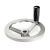 GN 949 - Stainless Steel-Handwheels with revolving handle, with keyway
