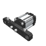 Compact Cylinder with Integrated Arms
