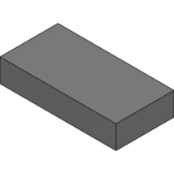 MC000208 - Ceiling-/wall luminaire (rectangular, built-up)
