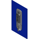Flush Fit RFID Digital Combination Lock (3785)