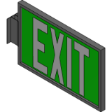 Wall Mounted Exit Signs