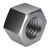 ISO 4033 - Hexagon nuts, style 2 - Product grades A and B