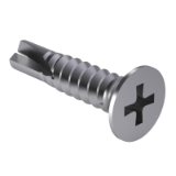 DIN 7504 O-H - Self-drilling screws with tapping screw thread, form O