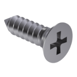 DIN 7982 C-H - Cross recessed H countersunk head tapping screws, form C