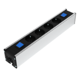 Power Strip Module F Line 370 6-way 4x, Input Switchable, Output Dimmable