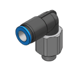 QSRL-G - push-in L-fitting, rotatable