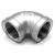 I.CFF_G - ISO Threaded unions and accessories 90° Elbows FEMALE / FEMALE Stainless steel 316