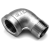 I.CMF_G - ISO Threaded unions and accessories 90° Elbows MALE / FEMALE Stainless steel 316