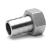 I.ET_G - ISO Threaded unions  2 PIECES HOSE END / ROTARY NUT Stainless steel 316L