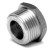 I.RMF_G - ISO Threaded unions and accessories Stainless steel 316L MALE / FEMALE MACHINED REDUCERS