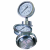 A.MAI100 - Measuring instrumentation Pressure gauges ND 100 DIAL LIQUID FILLED WITH SANITARY DIAPHRAGM - CLAMP AND DIN UNIONS Stainless steel 316