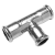 I.TS - NP16 Press fittings EQUAL FEMALE TEES Stainless steel 316 or galvanized steel