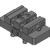 A52-PV3X-4A Automation RockLock Adapter w x1 PV3X-4A Vise (52mm Mounting)
