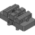 A52-PV3X-4B Automation RockLock Adapter w x1 PV3X-4B Vise (52mm Mounting)