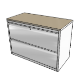 Cabinet Freestor Side Filer 720 High 2 Drawer 12