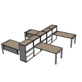 Desk Storage Ferro Configuration Four 13