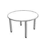 Circular Tables Round Leg