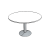 Table Additions Circular 740h Domed Ped Base adtabc1 12