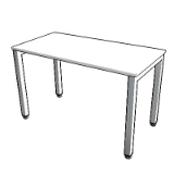 Rectangular Tables Square Leg