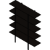 Dark Bamboo Shelving Unit_5_Shelf