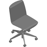 Clamshell Chair–Low Back–Armless