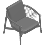 Crosshatch Lounge Chair