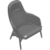 Reframe Lounge Chair–High Back