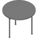 Claw Table–Round