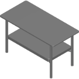 Layer Coffee Table–Stone Shelf