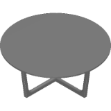 Loophole Coffee Table–Round