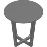 Loophole Side Table–Round