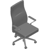 Geiger Sotto Chair–High Back–With Arms