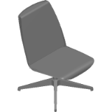 Clamshell Side Chair–Armless