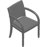 Woven Chair–Upholstered Full Back