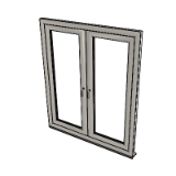 Door Double 1062 Double Glazing Frame 82mm
