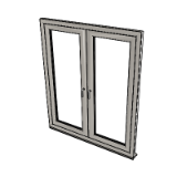 Door Double 1062 Triple Glazing Frame 72mm