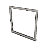 Window Fixed 1062 Triple Glazing Frame 82mm