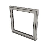 Window Tilt And Turn 1062 Triple Glazing Frame 72mm