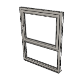 Window Tilt And Turn Over Fixed 1062 Double Glazing Frame 82mm Mullion 86t