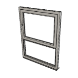 Window Tilt And Turn Over Fixed 1062 Triple Glazing Frame 82mm Mullion 70t