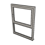 Window Tilt And Turn Over Fixed 1062 Triple Glazing Frame 82mm Mullion 86t