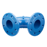 8530 - Double flanged elbow 90° - Q piece