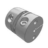 QL-QS - Carbon steel diaphragm coupling / screw clamping type