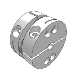 QLB-QSB - Eight screw high rigidity diaphragm coupling / screw clamping type