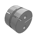 QLF-QLFJ-QSE-QSEJ - Aluminum alloy high sensitivity diaphragm coupling / screw clamping type / screw fixing type