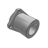 ZF05 - Linear bearings - flanged type - single lined embedded type