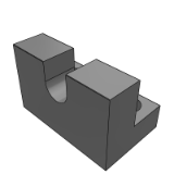BE16GH - Fixing block for adjusting bolt - L type