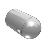 BE18-19A - Guide pin - front end shape selection type - spherical type