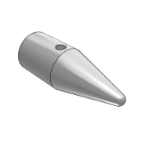 BE18-19B - Guide pin - front end shape selection type - cone angle R type